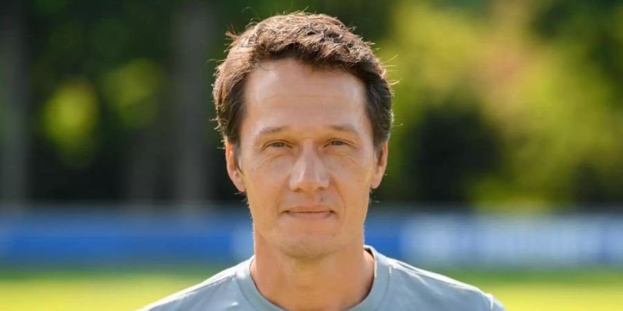 Fitness-Coach Henrik Kuchno sieht Hertha BSC trotz der eingeschränkten Trainingsbedingungen auf einem guten Weg. Foto: Soeren Stache/dpa-Zentralbild/ZB
