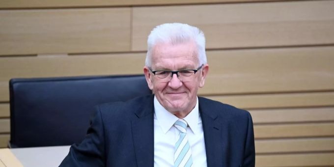 Winfried Kretschmann bei der Landtagswahl. debakel