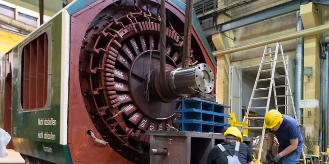 Überraschend viele Aufträge verbuchte die schwächelnde deutsche Industrie im März. (Archivbild) Deutsche Industrie