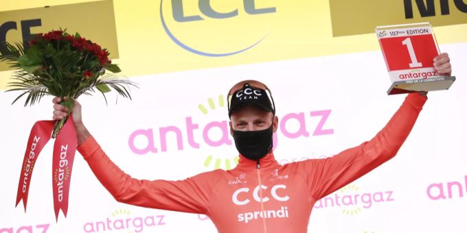 Michael Schär bei der Tour de France 2020. UCI Michael Schär