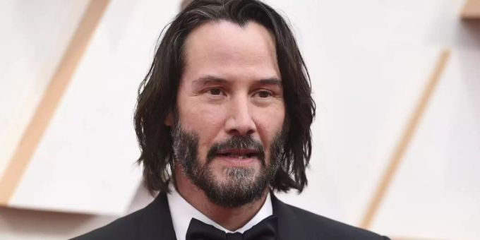 Der Schauspieler Keanu Reeves an einer Filmpremiere. Keanu Reeves