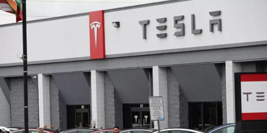 Tesla-Autos in Kalifornien