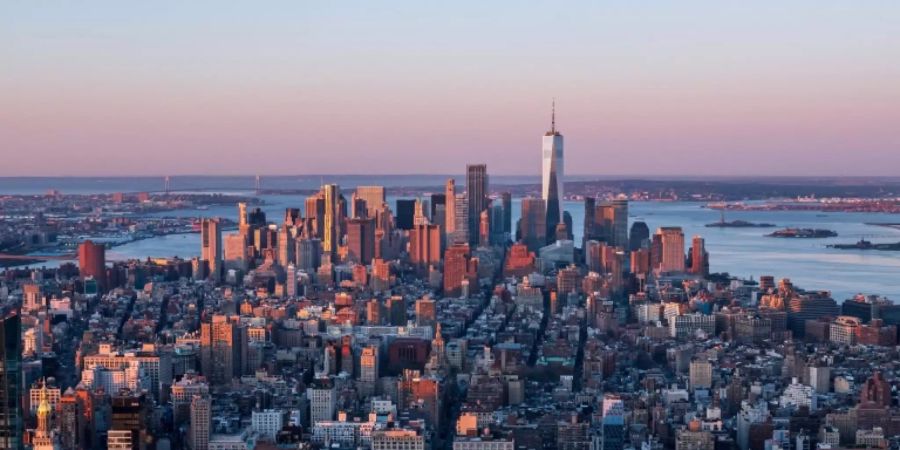 Blick auf Manhattan vom Empire State Building