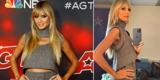 Wegen Tom? - Nur 900 Kalorien pro Tag: Heidi Klum wird immer dünner