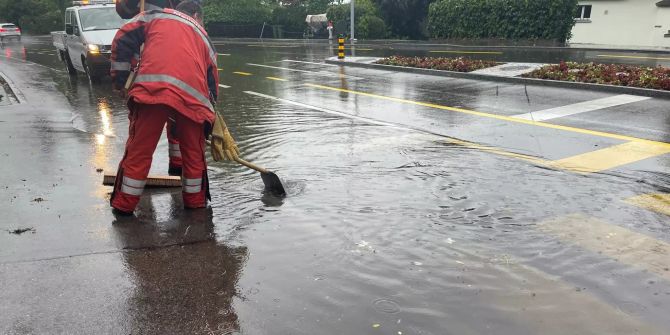 Unwetter Zürich