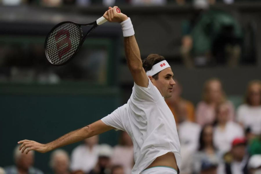 Roger Federer überzeugt im Achtelfinal auf ganzer Linie.