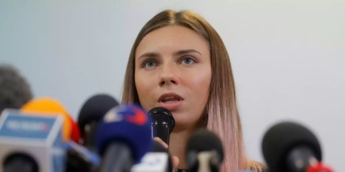 Kristina Timanowskaja ist mittlerweile in Polen Kristina Timanowskaja ist mittlerweile in Polen