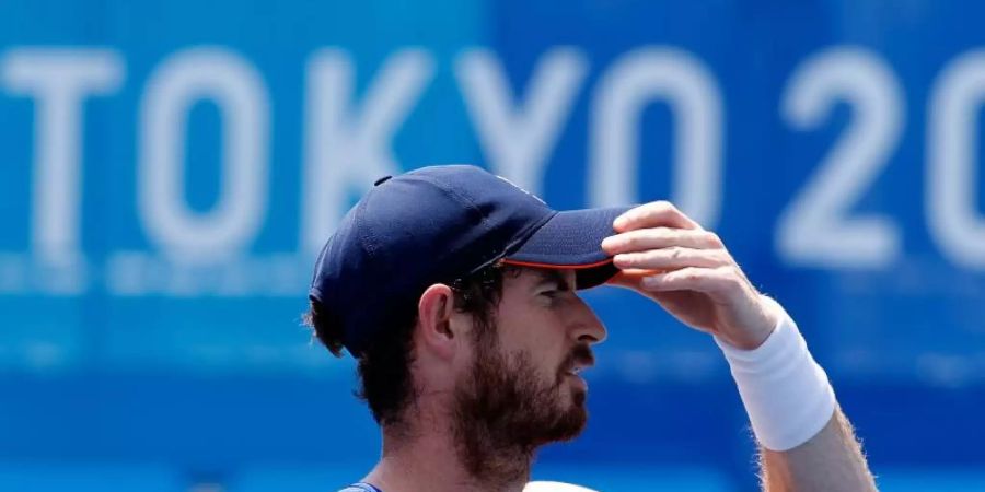 Andy Murray wird nicht im Einzel antreten. Foto: Wang Lili/XinHua/dpa