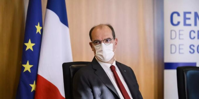 Frankreichs Premier Jean Castex Frankreichs Premier Jean Castex