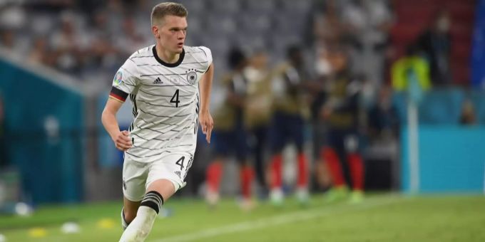 Matthias Ginter im Trikot der deutschen Nationalmannschaft. Matthias Ginter