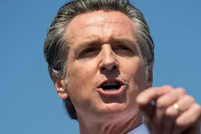 Gouverneur Gavin Newsom