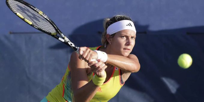 Stefanie Vögele darf völlig unverhofft doch noch im Hauptfeld der US Open antreten. (Archivbild) Stefanie Vögele