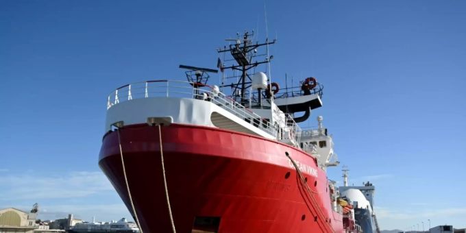 Das Rettungsschiff «Ocean Viking» im Dezember 2020. ocean viking