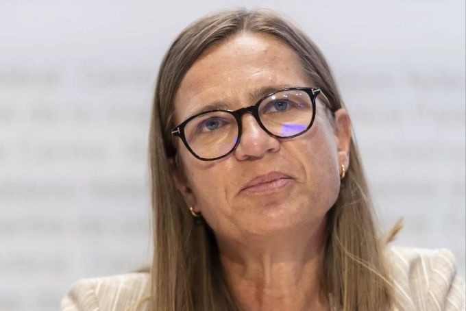 Virginie Masserey, Leiterin Sektion Infektionskontrolle, Bundesamt für Gesundheit BAG, kommentiert die aktuelle Situation rund um die Pandemie des Coronavirus COVID-19, am Dienstag, 6. Juli CORONAVIRUS, CORONA-VIRUS, COVID-19,