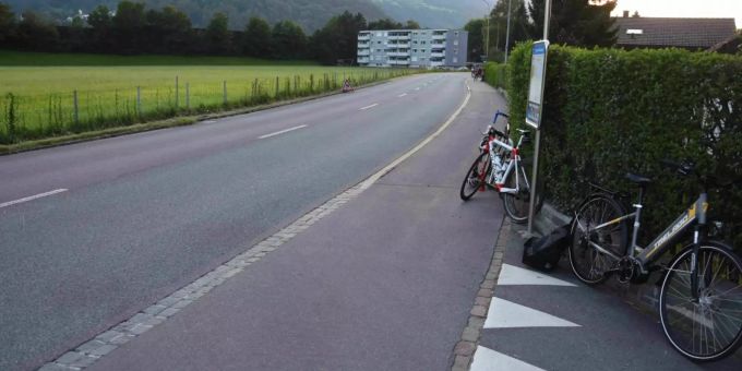 Der entstandene Sachschaden beträgt rund 1000 Franken. Unfall