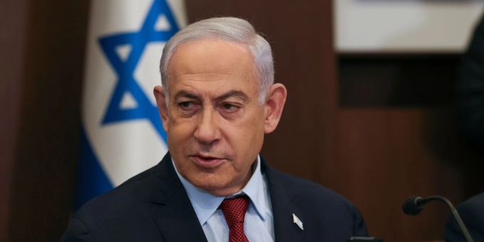 Israels Premierminister Benjamin Netanjahu. Israel Krieg