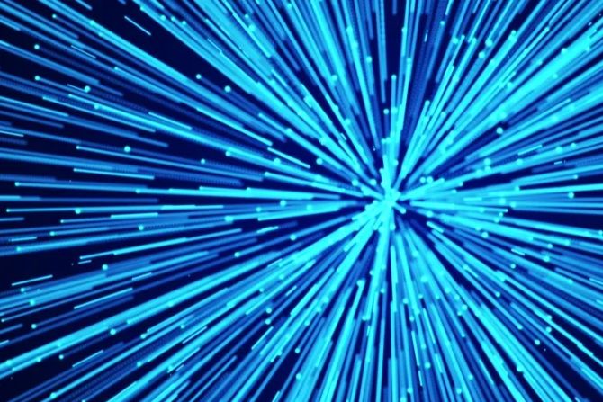 Lichtstrahlen Laser Punkte