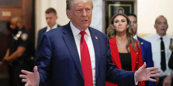 Der frühere US-Präsident Donald Trump soll Interesse am Chefposten im Kongress haben. Der frühere US-Präsident Donald Trump soll Interesse am Chefposten im Kongress haben.