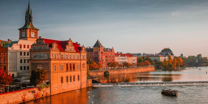 prag von karlsbrücke aus