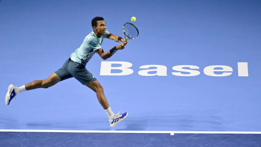Auger-Aliassime Swiss Indoors.