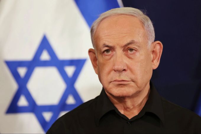 Am Samstag hatte Israels Premier Netanjahu eine seiner seltenen Pressekonferenzen gegeben - und musste sich kritische Fragen zum Israel-Krieg gefallen lassen. Benjamin Netanjahu