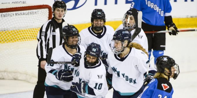 Frauen-Eishockey - New York gewinnt Eröffnungsspiel der PWHL