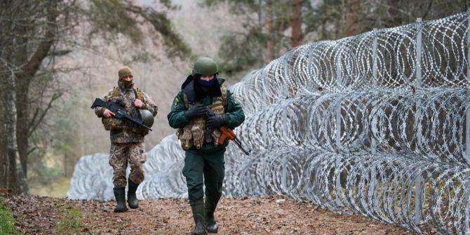 Grenzzaun Litauen Belarus