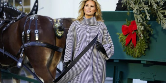 An Weihnachten - Darum fehlte Melania Trump auf diesem Familienfoto
