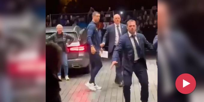 Irre Bilder! - Fans belagern wegen Ronaldo Hotel in Bad Ragaz SG