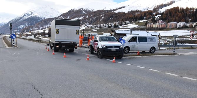 Zuoz: Verkehrsunfall