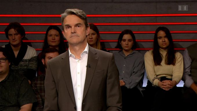FDp-Nationalrat Beat Walti in der «Arena». Arena