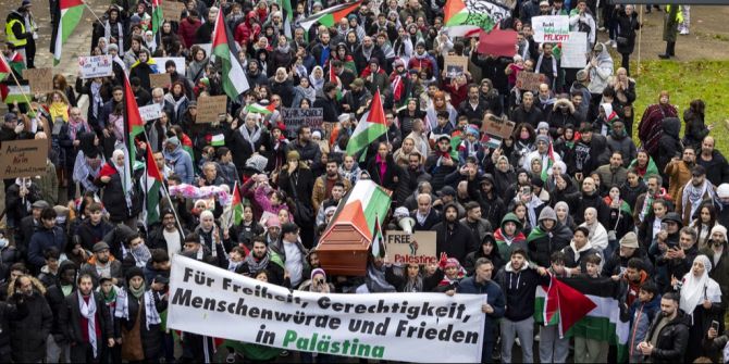 Pro-Palästina-Demo in Deutschland