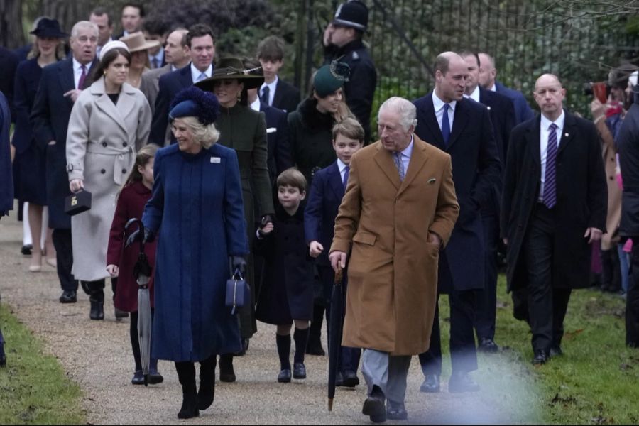 Jedes Jahr findet sich in Sandringham die ganze königliche Familie ein.