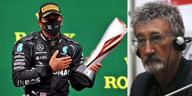 Lewis Hamilton Eddie Jordan