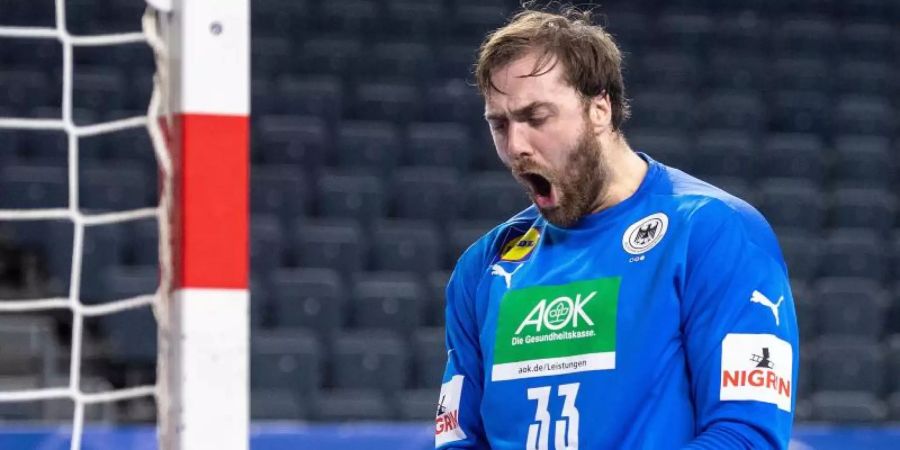 Erneuert seine Kritik wegen der WM-Absagen einiger DHB-Teamkollegen: Andreas Wolff. Foto: Marius Becker/dpa