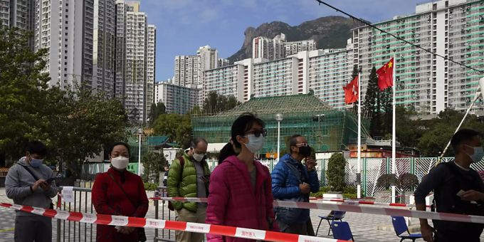 Vierte Welle - Wieder mehr Corona-Fälle in Hongkong
