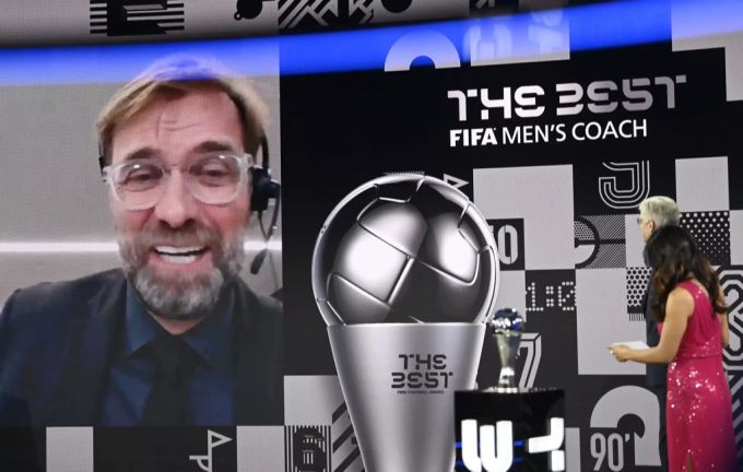 Jürgen Klopp ist Welttrainer des Jahres 2020. Robert Lewandowski