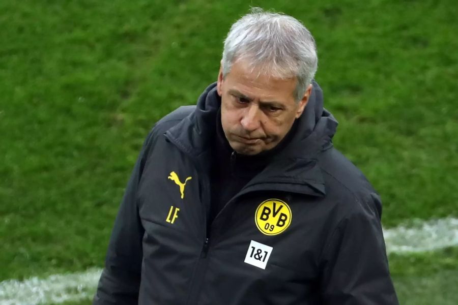 Lucien Favre wurde im Dezember als Trainer von Borussia Dortmund entlassen.