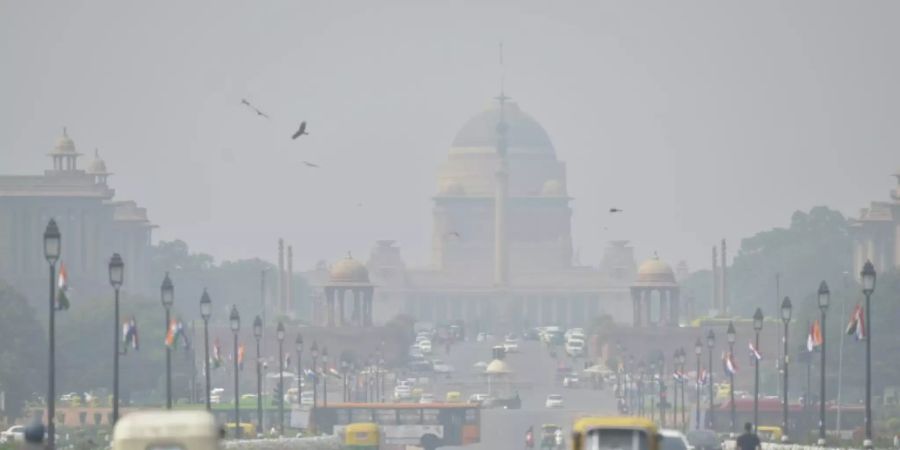 Indiens Hauptstadt Neu Delhi.