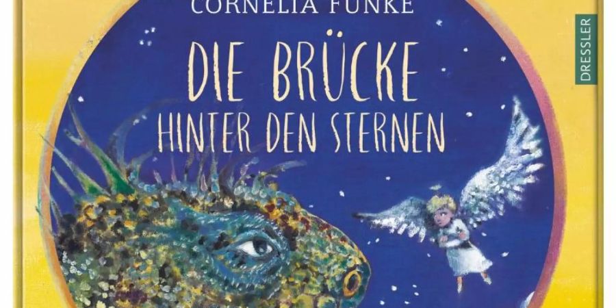 Das Kinderbuch «Die Brücke hinter den Sternen» der Schriftstellerin Cornelia Funke dreht sich um einen Ort, der nach dem Tod kommt, über den Weg dorthin und die Helfer, die die Sterbenden abholen. Foto: Dressler-Verlag