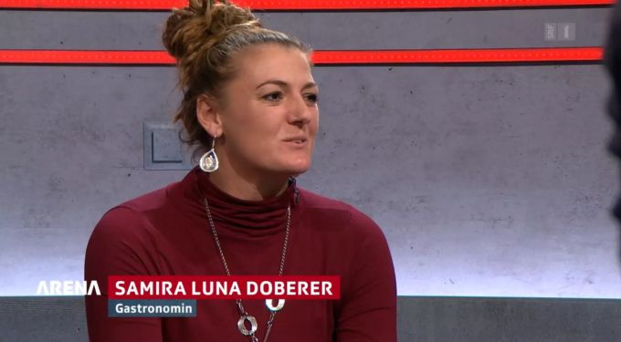 Für Gastronomin Samira Luna Doberer ist die Corona-Hilfe nur ein Tropfen auf den heissen Stein. doberer «Arena»