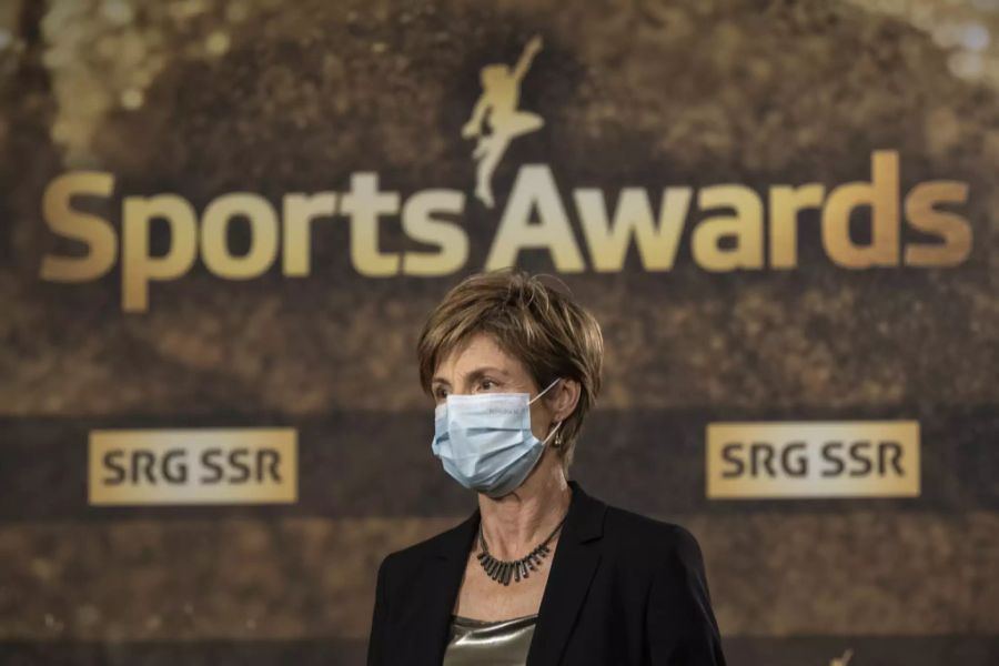 Erika Reymond-Hess bei den Sports Awards.