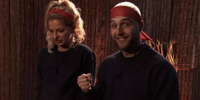 «Dschungelshow»: Xenia von Sachsen und Filip Pavlović im Interview-Spiel. Dschungelshow