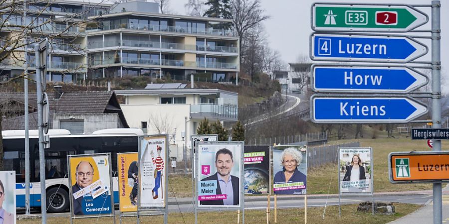 Bei den Gesamterneuerungswahlen im Kanton Luzern kandidierten für die 120 Parlamentssitze 870 Personen.