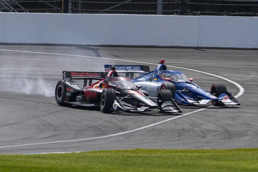 IndyCar Lundgaard Palou Indianapolis