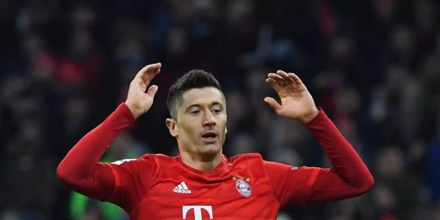 Toptorjäger Robert Lewandowski wurde an der Leiste operiert. Foto: Angelika Warmuth/dpa