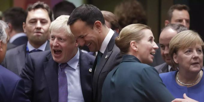 Die EU-Mitgliedsstaaten haben dem Austrittsabkommen zugestimmt. European Brexit Summit