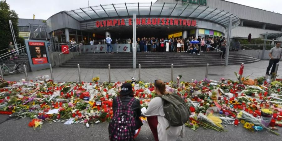 Trauer im Juli 2016 nach dem Amoklauf