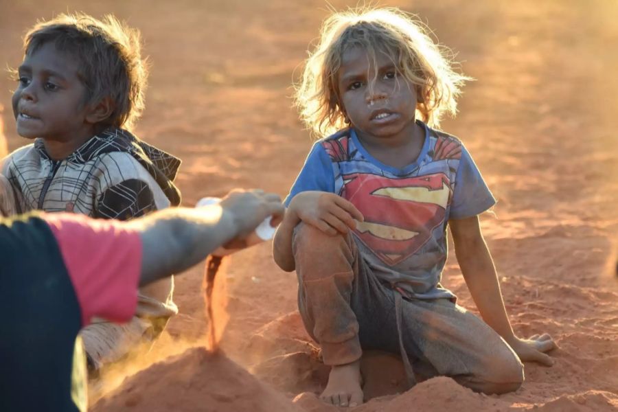 Australien Uluru Ureinwohner