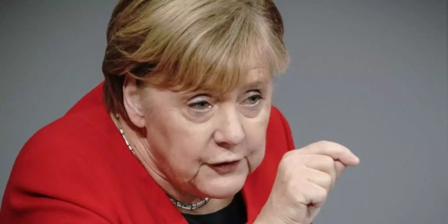 Kanzlerin im Bundestag